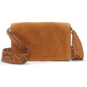 Lucky Brand Leather Cysi Topanga Tan Bag